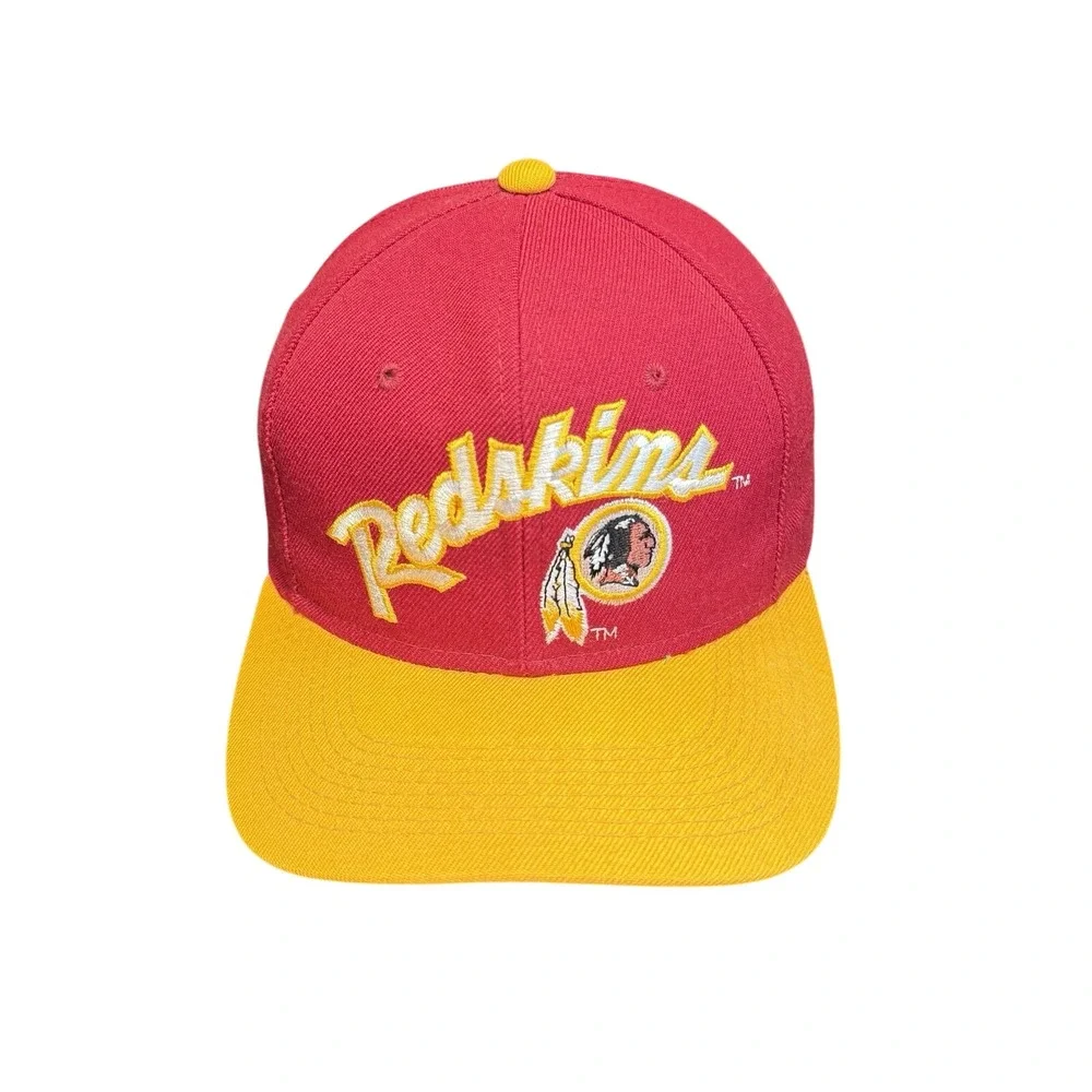 Washington Redskins Wool Fitted Hat 7 Script Sports Specialties NFL Vtg 90s